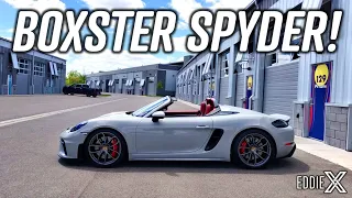 2020 Porsche 718 Spyder Review |  More Fun Than A Cayman GT4!