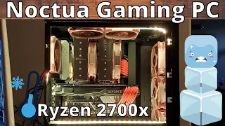 Noctua Gaming PC Build | Ryzen CPU | RTX 2070 | NH D15 Noctua Cooler | Corsair 4000D Airflow