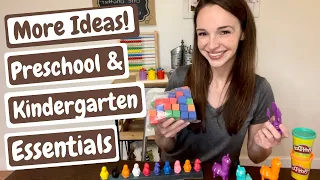 Top Homeschool Essentials - Part 2 | Helpful Tools For Homeschooling A Preschooler & A Kindergartner