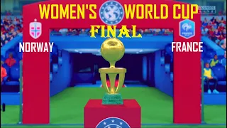 Final - FRANCE vs NORWAY Women's world cup 2023 full match and Highlight  Gameplay