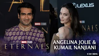 Angelina Jolie & Kumail Nanjiani On Connecting to Marvel Studios' Eternals