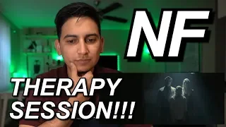 NF - THERAPY SESSION VIDEO REACTON | HE AINT DOING MUSIC FOR US