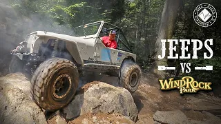 Jeeps vs Windrock Park | Carnage on Rail Trail - Part 1