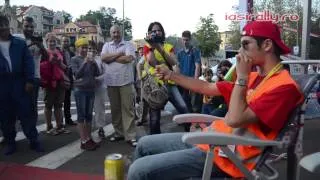 Super Rally Fan F1 SOUND made with a BEER CAN @ Liviu Opran feat. Ferrari 458 Italia @ iasirally.ro