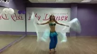 Школа танцев "My Dance" Танец живота с крыльями. Шоу-программа