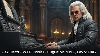 J.S. Bach - Well-Tempered Clavier Book I - Fugue No. 1 in C, BWV 846 (Synthesized)