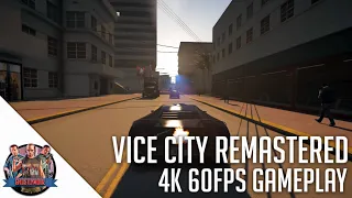 GTA Vice City Remastered 4k60FPS Gameplay | GTA 5 Mod