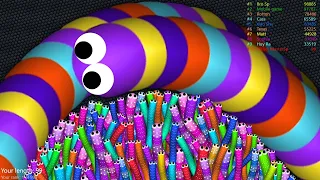 Slither.io A.I. 103,000+ Score Epic Slitherio Best Gameplay! #227