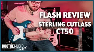 Sterling Cutlass CT50 Flash Review - One Of The Best Affordable Strats