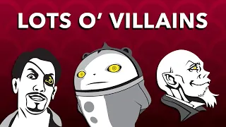 What Makes a Good Cast of Game Villains?