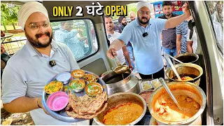 Punjabi 129/- Jeep wali Desi Ghee 4x4 Thali | Delhi Street Food India