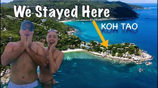 An incredible Resort perched on a peninsula | Koh Tao