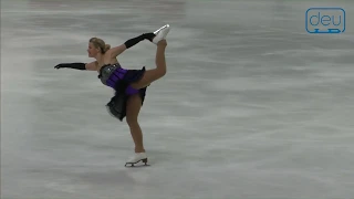 Catherine PLLU. Oberstdorf 2018. Silver Ladies I -Free Skating. 20 place