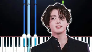 Jung Kook - Shot Glass of Tears (Piano Tutorial)