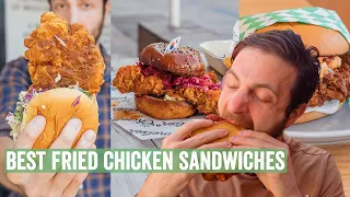 6 MUST EAT LA Fried Chicken Sandwiches! | Jeremy Jacobowitz
