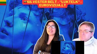 🇱🇹Silvester Belt - "Luktelk" - Eurovizija.LT- 🇩🇰REACTION