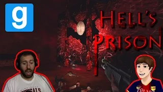 GMod Horror Map: Hell's Prison: SO MANY MONSTERS