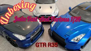 Open Up Jada Toys FAST AND FURIOUS DIECAST "Brian All GTR-s"   Unboxing