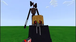 ErrorUnry Vs. Siren Head Boss in Minecraft PE