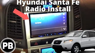 2007 - 2012 Hyundai SantaFe Radio Install