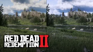 RDR2 | Vanilla vs Realistic Reshade | Red Dead Redemption 2 Modded Graphics Comparison Showcase 2021