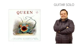 I´m Going Slightly Mad Queen - guitar solo