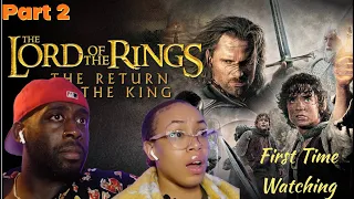 "GO BACK TO THE ABYSS" !! REACTING TO *THE LORD OF THE RINGS:  RETURN OF THE KING*(2003)  (PART2)