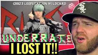 ABSOLUTE MONSTER! | RUSY | GBB23: World League Loopstation Wildcard | Underrated (Reaction)