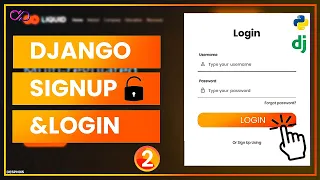 Django Login and Registration with Database | Login, Logout and User Authentication | 2/2 |