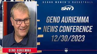 UConn coach Geno Auriemma talks Paige Bueckers' 'aggressiveness,' improved parity in Big East | SNY