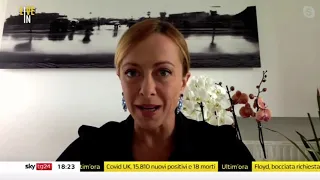 Giorgia Meloni intervistata a Live in Firenze su Skytg24. Assolutamente da non perdere!