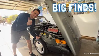 Finding and Installing Rare Parts on My Saab 900 Turbo!