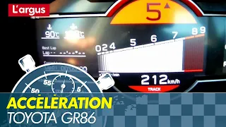 (2023) Toyota GR 86 ACCELERATION & TOP SPEED !