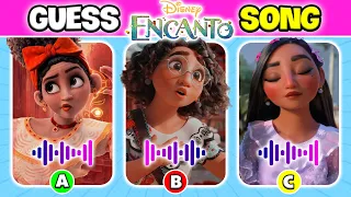 Guess The Disney Encanto Character By Their Songs? Mirabel, Isabela, Dolores | Disney Songs Quiz