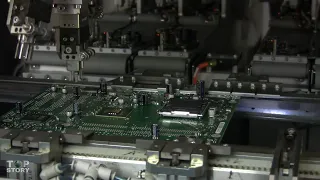 Proses produksi Mainboard Komputer Fujitsu TS