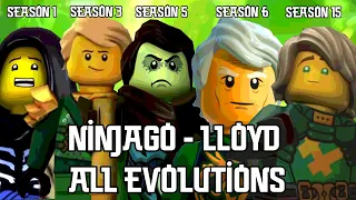 Lloyd - All Evolutions - All Seasons (Season 1 - 15) Character Spot (10 Years) - Ninjago