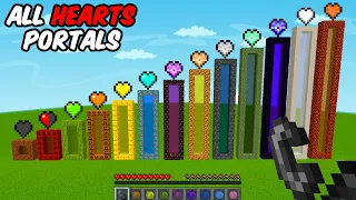 all nether portals with different hearts