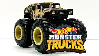 Unboxing Hot Wheels 2023 Monster Trucks Humvee