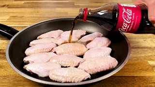 I don't eat at KFC anymore! Now I fry chicken wings with cola!