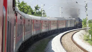 Hyderabad To Jaipur : Full journey : First Class AC 17020 HYB - JP Express : Indian Railways