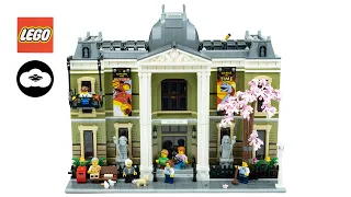 LEGO Natural History Museum speed build