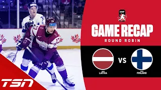 Latvia vs. Finland - 2023 World Juniors Highlights