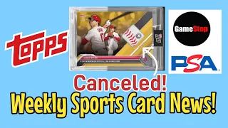 Topps Canceled Ohtani Game-Used Relics! | Bait & Switch On Redemptions? | & More Sports Card News!