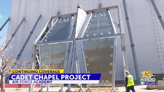 Air Force Academy chapel restoration enters final phase