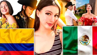 COLOMBIANA REACCIONA A Christian Nodal, Ángela Aguilar - Dime Cómo Quieres (Video Oficial)