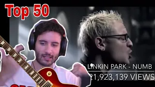 NymN reacts to Top 50 Most Viewed Rock Songs
