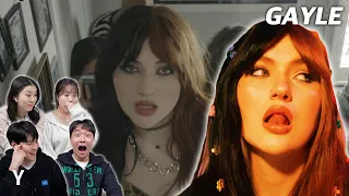 Korean Guy&Girl React To ‘GAYLE’ MV for the first time | Y