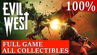 Evil West - 100% Walkthrough FULL GAME All Collectibles Longplay No commentary