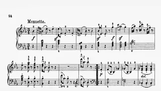 Joseph Haydn, Symphony No 103, part 3 - score