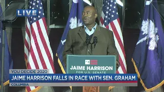 Jaime Harrison speaks after election loss